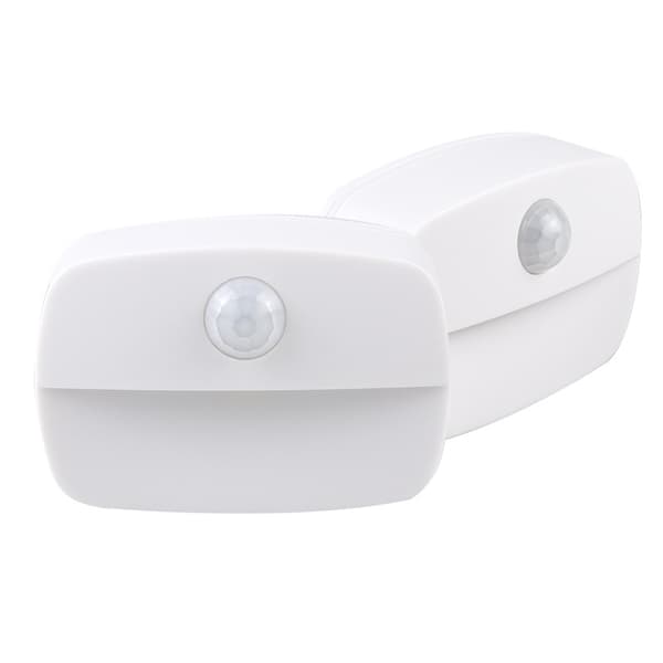 [LCS] 2 stk intelligent kroppssensor liten LED nattlampe infrarød sen