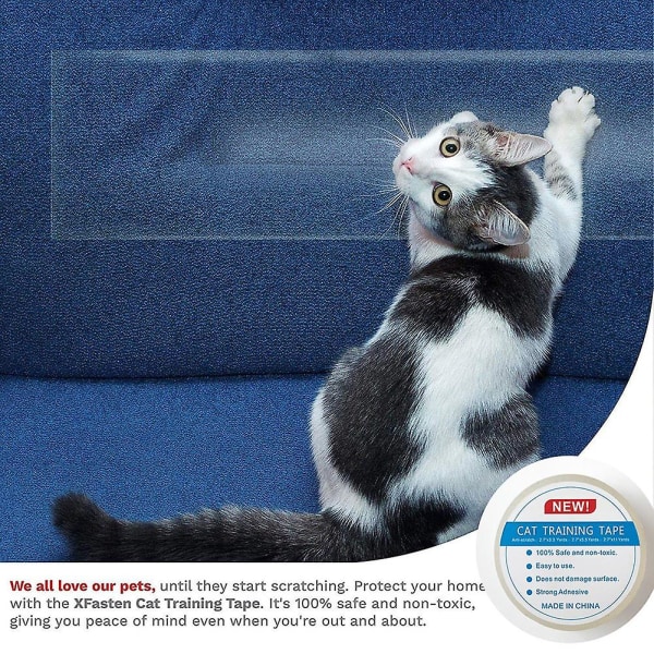 Pet Anti-grab Stickers Soffa Transparent reptålig skyddstejp