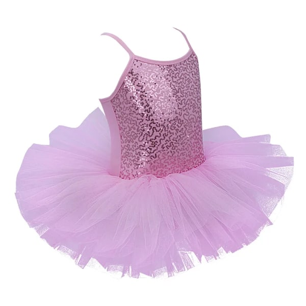 iEFiEL Barnekjole for Jenter Ballettkjole Baby Barn Cosplay Tutu Blomsterkjole Tyll Danseklær Ballerina Eventyrkostymer XL (6-7 År) Purple XL (6-7 Years)