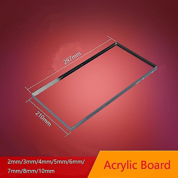 Akryl Transparent Extruderad Plexiglas - Organisk Polymetylmet