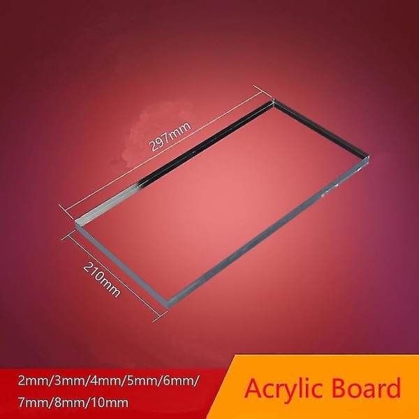 Akryl Transparent extruderat plexiglas - Organisk polymetyl Met