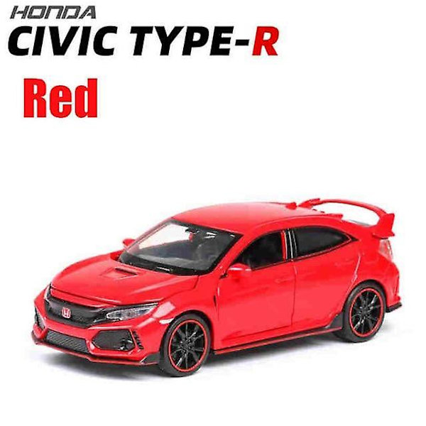 1:32 HONDA CIVIC TYPE R Painevalettu Automalli (Punainen)