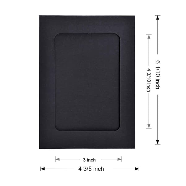 [LCS]Billedramme 4x6 tommer Kraftpapir Billedrammer 30 STK DIY