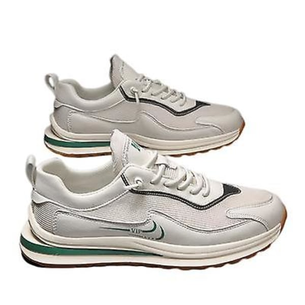 Tunna Canvas Forrest Sportiga Vardagsskor Trendiga Herrskor Beige 40