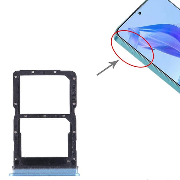 [LCS]Yhteensopiva Honor 90 Lite SIM + SIM-korttikelkka Blue