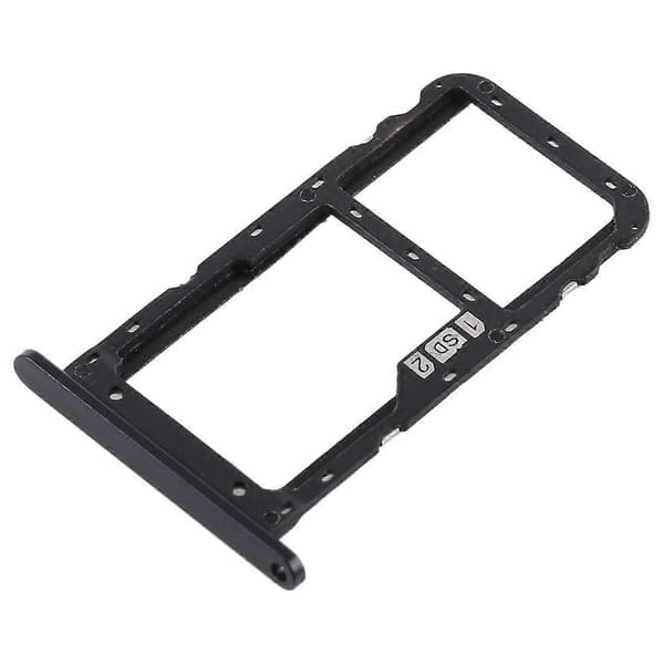 SIM-kortsfack + SIM-kortsfack / Micro SD-kortsfack för Asus Zenfone 5 ZE620KL Black