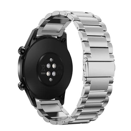 [LCS]Urrem kompatibel med Huawei Watch GT 2 46mm, rustfrit stål