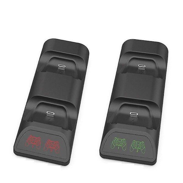 Dock mini laddningsstation för NS Nintendo Switch Pro-kontroller batteriladdare speltillbehör kontroll gamepad stativ
