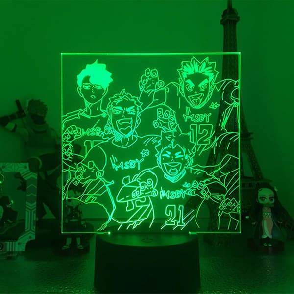[LCS]3d Led Natlys Lampe Anime Haikyuu Kozume Kenma(k)