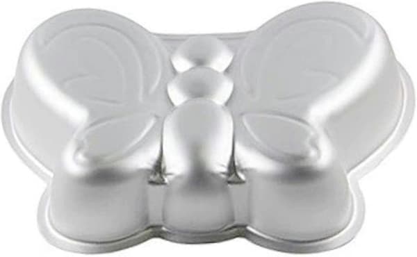 10 tommers sommerfuglformet aluminium 3D bakeform kakeform blikk bursdagskakeform - sommerfugl