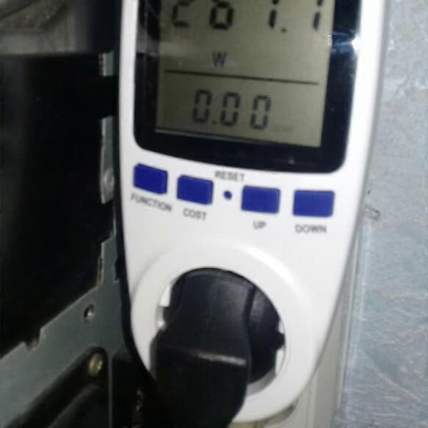 AC Digital LCD Strømmåler Strøm KWH Elektrisk Energimåler Målestik Strømanalysator