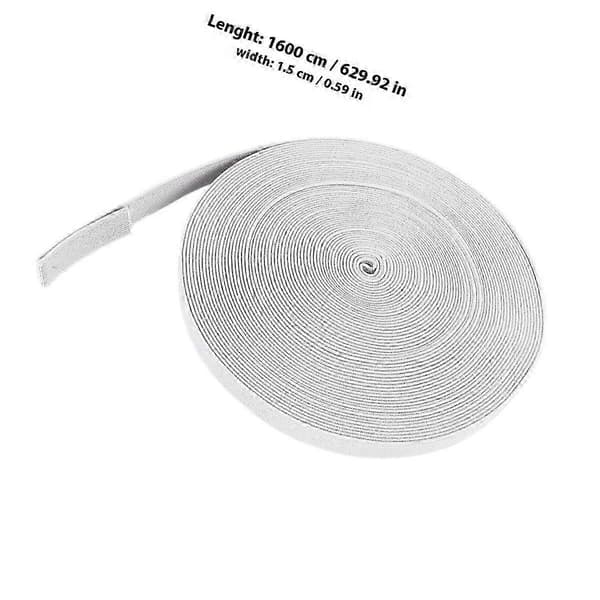 DIY fortykket sko elastisk bånd for sko 1 rull grå vanlig tilbehør