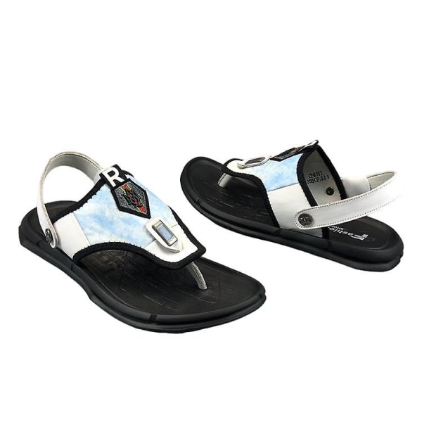 Herr Läder Sandaler för Vardagsbruk 44