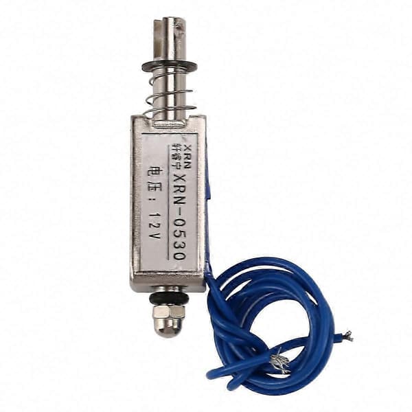 [LCS]12V DC 10mm Push Pull Solenoid Elektromagnet 2.1kg Kraft Elektrisk Aktuator