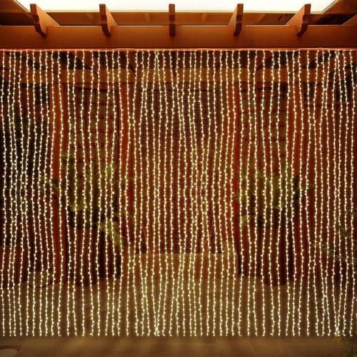[LCS] Valoverho, useita kokoja 3x3m 300 LED / 3x6m 600 LED