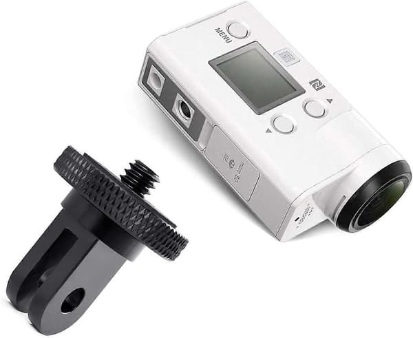 Kamerajalustan kiinnike GoPro-sovittimelle, 2 kpl 1/420 ruuvimuunnossovitin