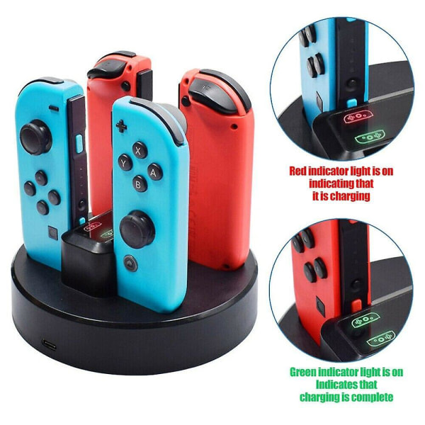 Basstöd för joycon gamepad nintendo nintend switch dockningsstativ tillbehör controller hållare spelkontroll joyicon laddning