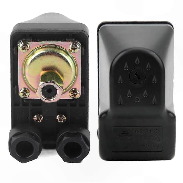 Automatisk vattenpumpstryckregulator med displaybrytare