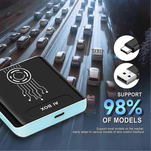 Carplay AI Box Trådløs Carplay Adapter Android Auto Bil Smart TV Box Trådløs CarPlay Eksternt Modul