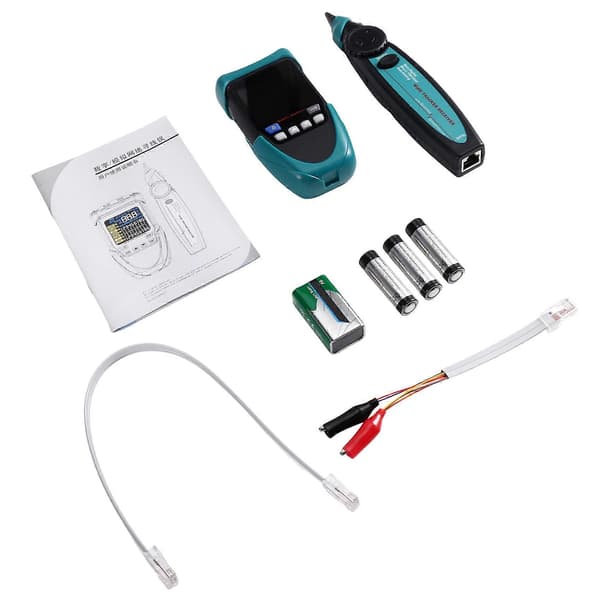 TOOLTOP ET615 Netværkskabeltester Multimeter 600M LAN Kabelkortlægning PoE LAN Kabelfinder Ethernet Tester