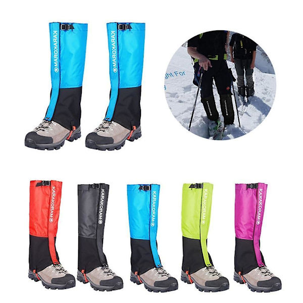 Säärystimet vaelluskenkiin, leggingsit, kengät, retkeily, vaellus, hiihto, metsästys Red L(38-40)