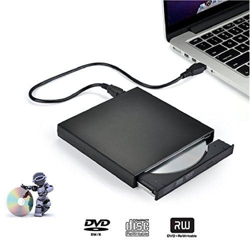 [LCS] Ekstern DVD-brænder, iAmotus DVD / CD bærbar afspiller USB 2.0 CD