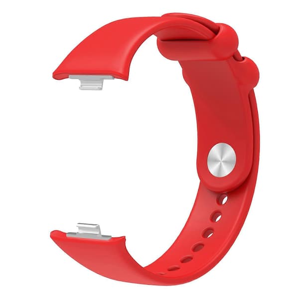 Til Xiaomi Smart Band 8 Pro Ensfarvet Håndledsrem Erstatning Silikone Urrem Multicolor Style D