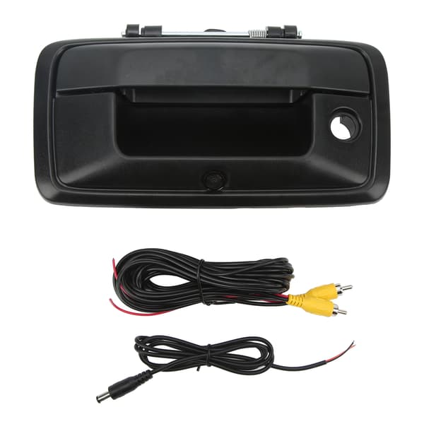 [LCS] Tailgate Handle Camera Trunk Door Lock Switch High Resolution Wide Angle Replacement for Chevy Silverado 2007-2013 0.4