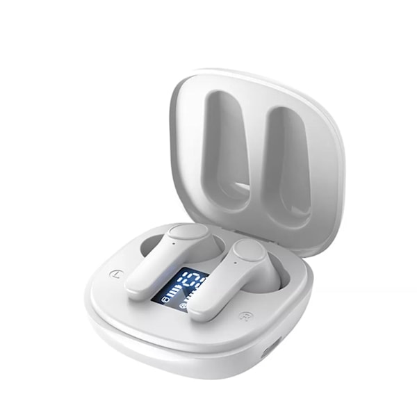 Käännöskuulokkeet Langattomat Bluetooth-kääntökset 144 kielellä, Bluetooth 5.3, Pitkä akun kesto - B11 Modely White