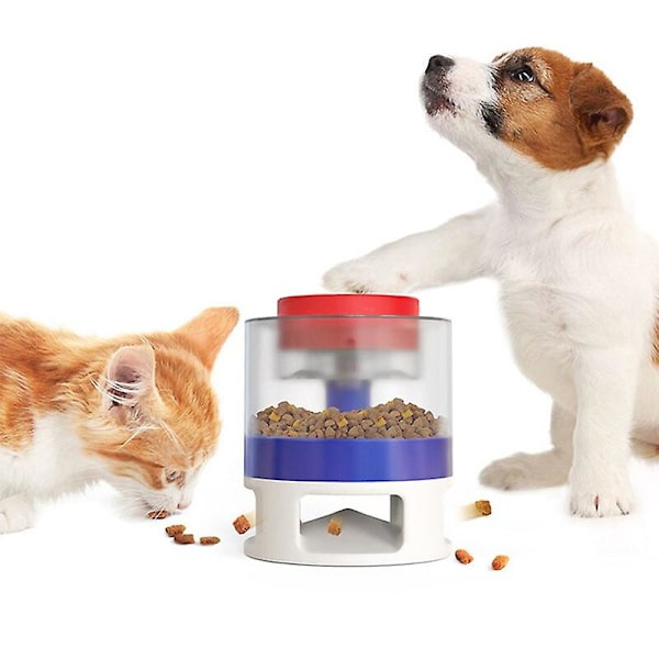 Pet Feeder Supplies Slow Feeder Hundskål Rolig Interactive Feeder Cat Dogs Feeder