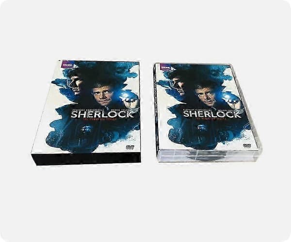 [LCS] Sherlock: Koko sarja 1-4 + Abominable Bride (DVD, 2017, 9 levyn setti) englanninkielinen versio