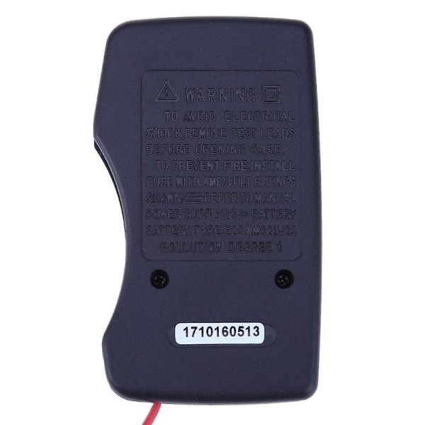 DT83B Lomme Digitalt Multimeter Amperemeter Voltmeter DC/AC Resistor Ohm Spennings Multi Meter Tester Elektriske Instrumenter