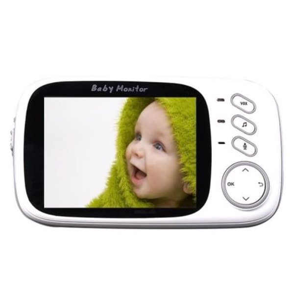 BabyPhone Digital Video Trådlös Multifunktion 3,2 tum med Ni