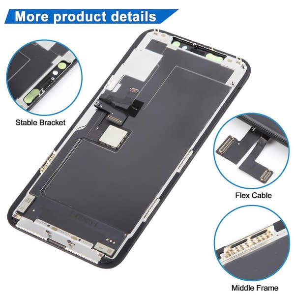 Til iPhone 11 Pro HD Incell LCD-skærm Not Specified