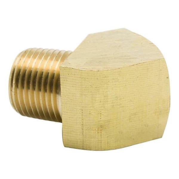 [LCS] 45° Messing Gadealbue 1/8 tomme NPT Han-Hun 2-pak