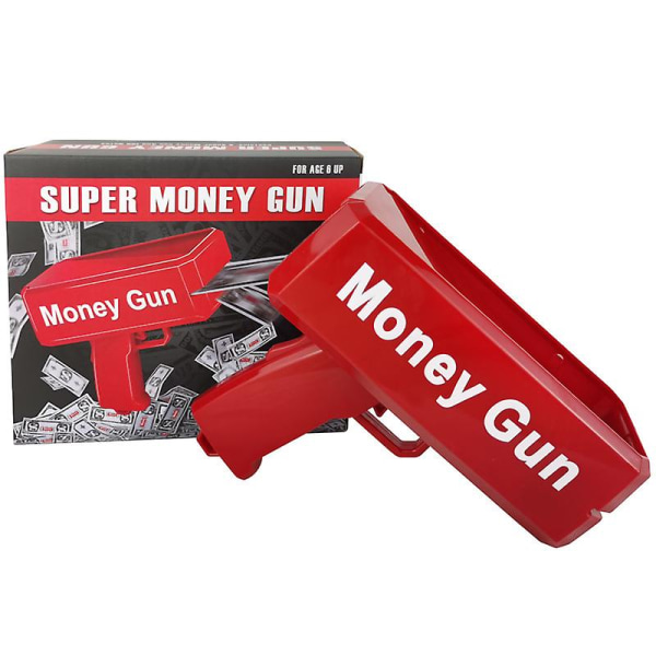 Money Gun Shooter, prop Guns för filmer som ser riktiga ut red