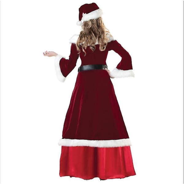 Deluxe Tomtedräkt Jul Vuxen Tomtekostym M
