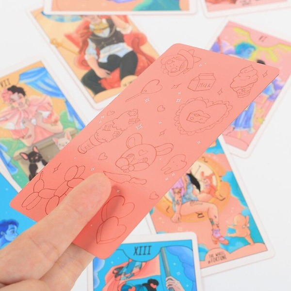 Crybabay Tarot 12*7 Cm Fråga Och Lär Känna Det Mytiska Ödet Spådom För Lyckospel Familje Tarotkort