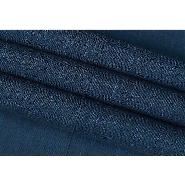 Herr Business Kostymväst Slim Fit Twill Klänning Väst 3XL