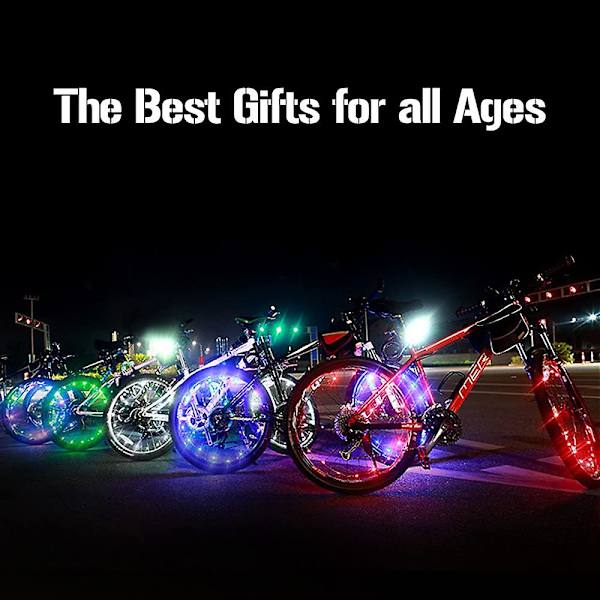 Cykelljus för Hjul - Cykel LED-ljus, Cykel LED-slingor (2 stycken)