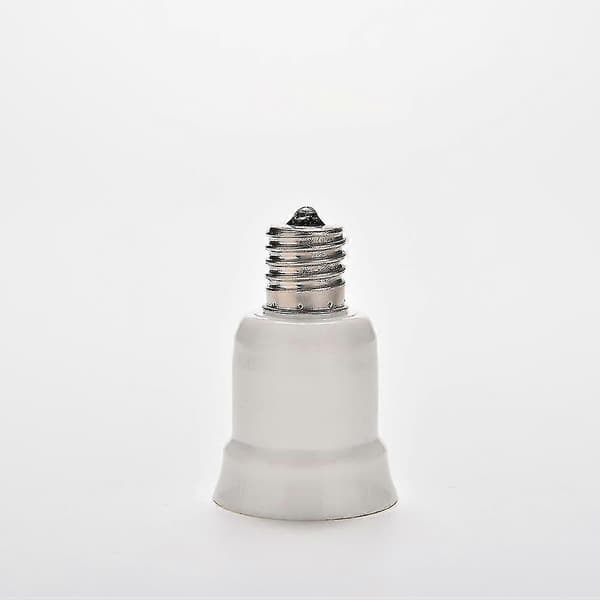 E17 til E27 fatning LED halogen CFL pære lampe adapter konverter holder SENZHE STORE