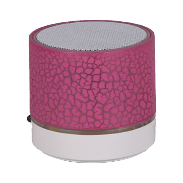 Bærbar Mini Led Bluetooth Højttaler Trådløs Lille Musik Audio Tf Usb Fm Lys Stereo Lyd Højttaler Til Telefon Med Mikrofon Black