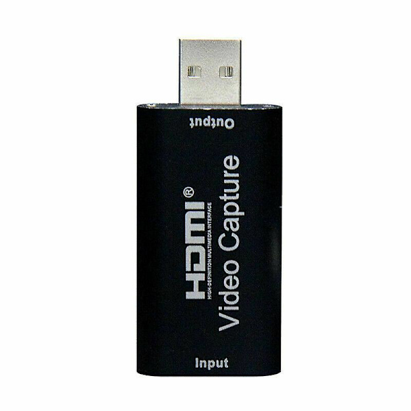 HDMI til USB Video Capture Card 1080p Opptaker Telefon Spill Video Live Streaming Us
