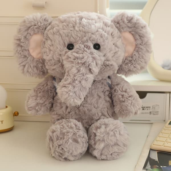 [LCS]Söt springande räv docka ryggsäck björn elefant docka plyschleksak tröstdocka flickfödelsedagspresent
