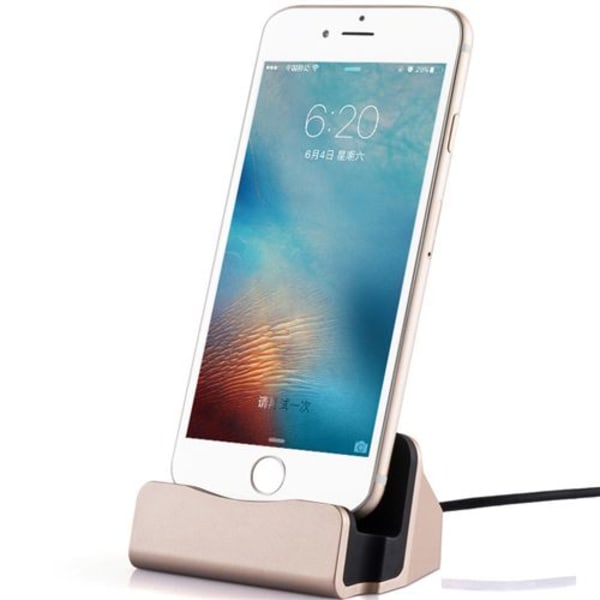 Dockningsstation för IPHONE 6 Plus Lightning Smartphone Sup