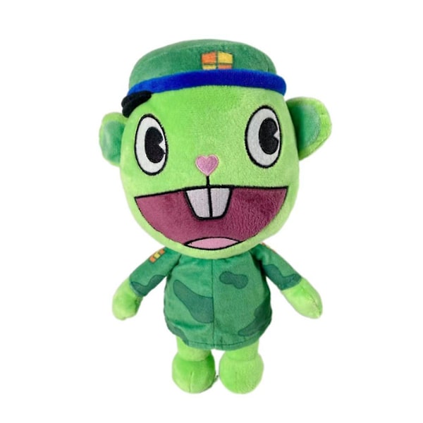 Htf Plys Sæt, Htf Flippy Fliqpy Nutty Flaky Bløde Udstoppede Dyr Color3