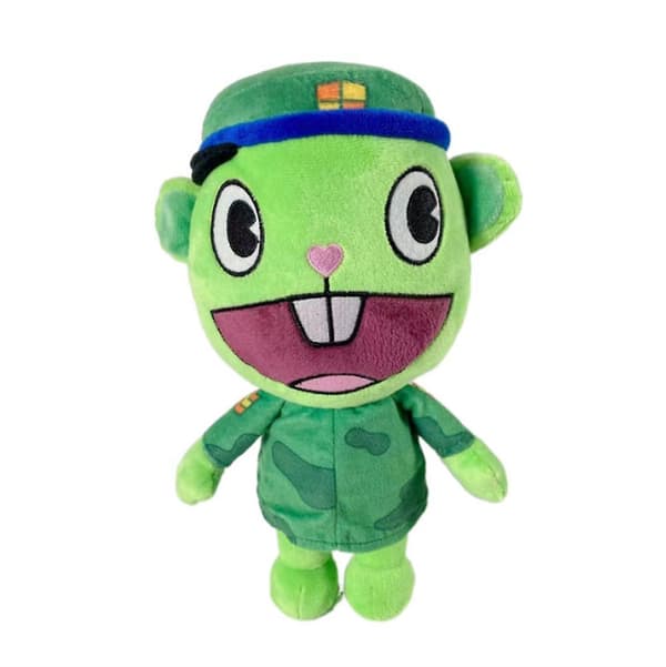 Htf Plyschset, Htf Flippy Fliqpy Nutty Flaky Mjuka Gosedjur Color3