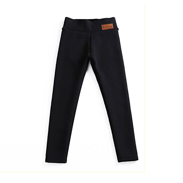 Vinter Varm Fleece Strømpebukse Høy Midje Tykke Forede Leggings Slanke Elastiske Tights For Kvinner Utendørs XL
