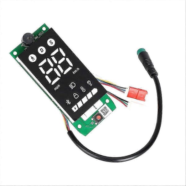 Dashborddisplay med blinklysfunksjon for 4 Lite 2. generasjons sparkesykkel reservedeler