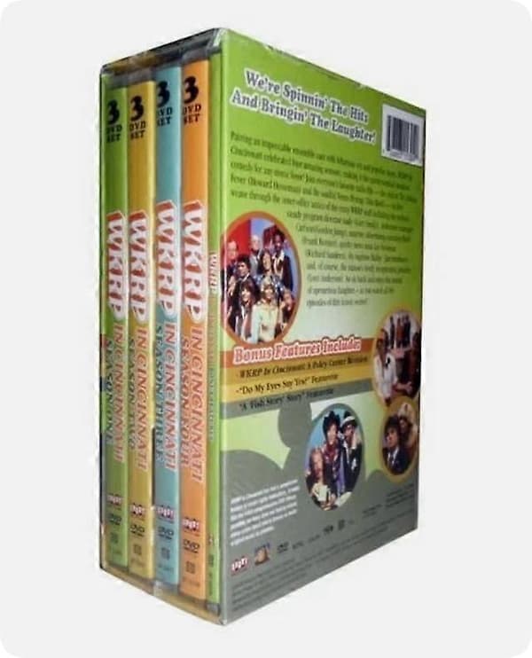 [LCS]Ny boks sæt WKRP i Cincinnati sæson 1-4 komplet serie DVD 13-disc